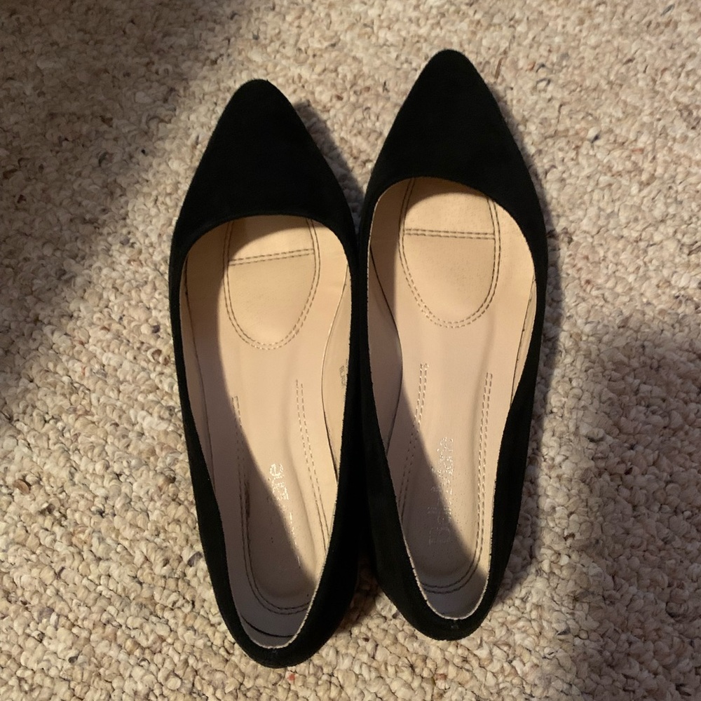 Black 71/2 flats